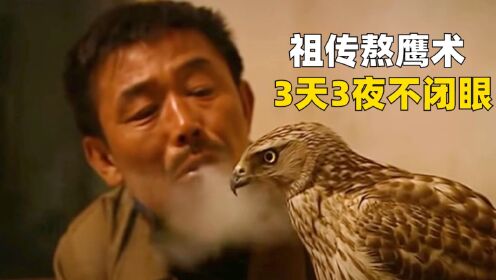 59岁满族老汉的祖传熬鹰术,凌晨3点朝鹰吐了一口烟圈,3天3夜没闭过眼的鹰投降了_高清1080P在线观看平台_腾讯视频