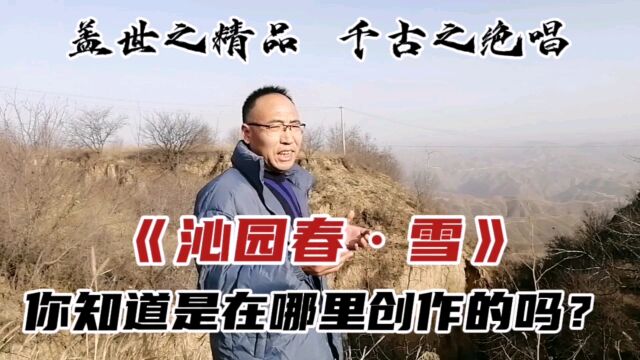 实地探访:《沁园春ⷩ›ꣀ‹创作地——陕西清涧县高家洼!