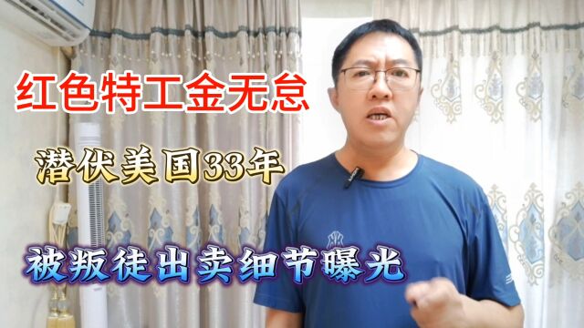 红色特工金无怠 潜伏33年 被叛徒出卖细节