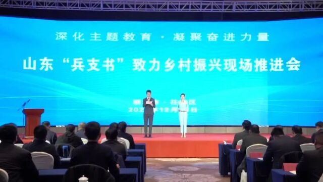 山东“兵支书”致力乡村振兴现场推进会在茌平召开