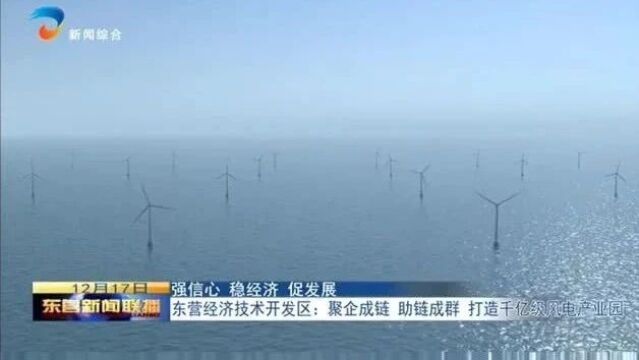 东营经济技术开发区:聚企成链 助链成群 打造千亿级风电产业园