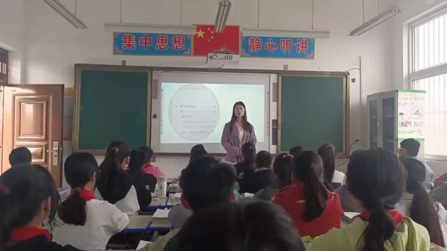 杨楼镇中心小学 六年级上册 《夏天里的成长》