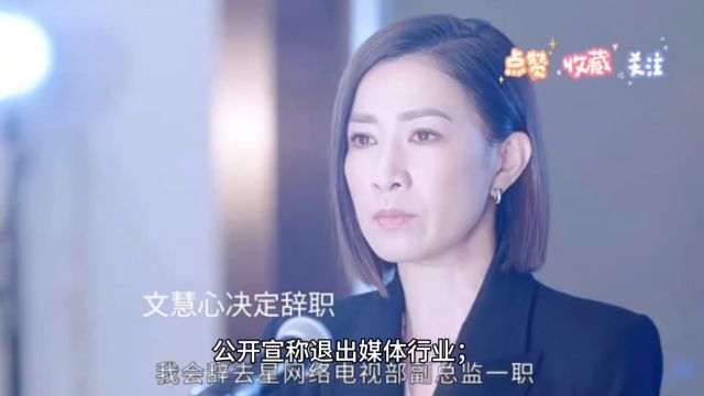 新闻女王大结局:文慧心道歉,飞爷辞职开民宿,刘艳转行自媒体