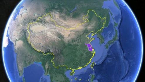 带你了解江苏省 #地理知识 #地理 #卫星地图 #江苏