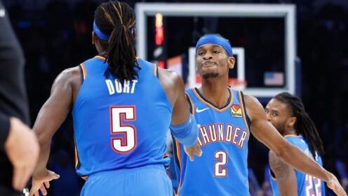 《俄克拉荷马雷霆》NBA官方战力榜：绿军雷霆狼队前三，快船第5，太阳12，湖人17，勇士20
