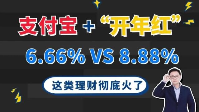 2024支付宝“新存款”,6.66% VS 8.88%,彻底火了!