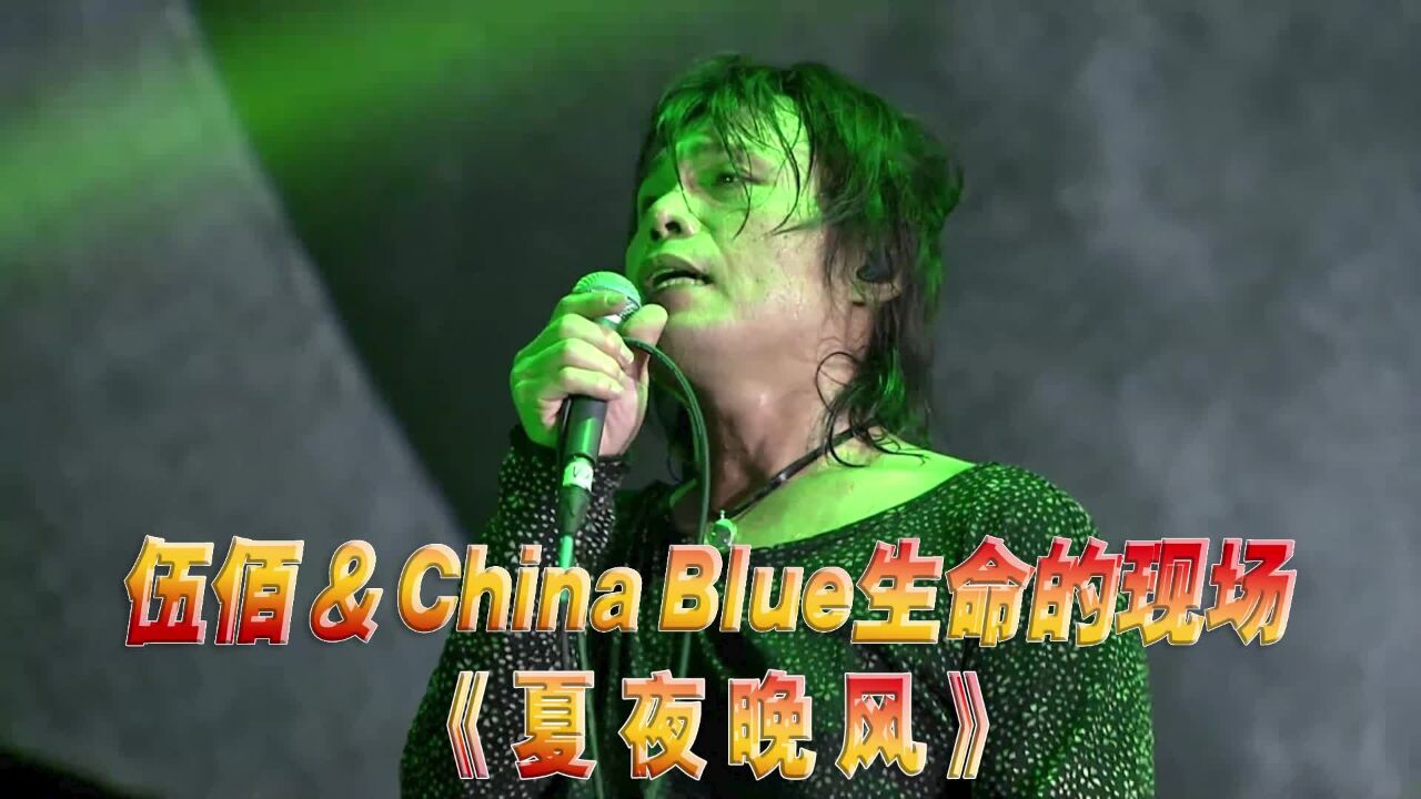 伍佰《夏夜晚风》演唱会现场版「超清」