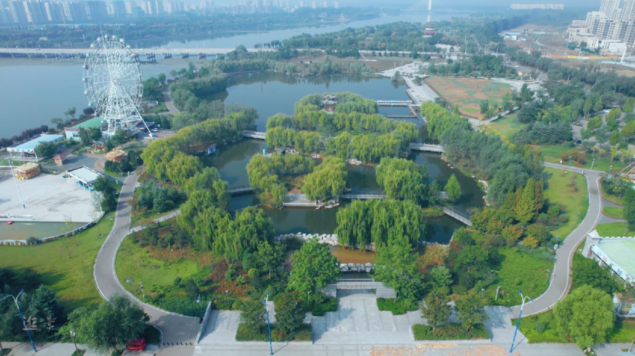 山东泗水县盛御游乐园美丽景色