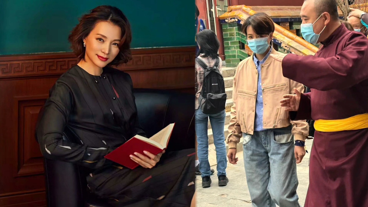 董卿现身雍和宫祈福,面容憔悴白发抢镜,仍在主持人列表破离职谣言