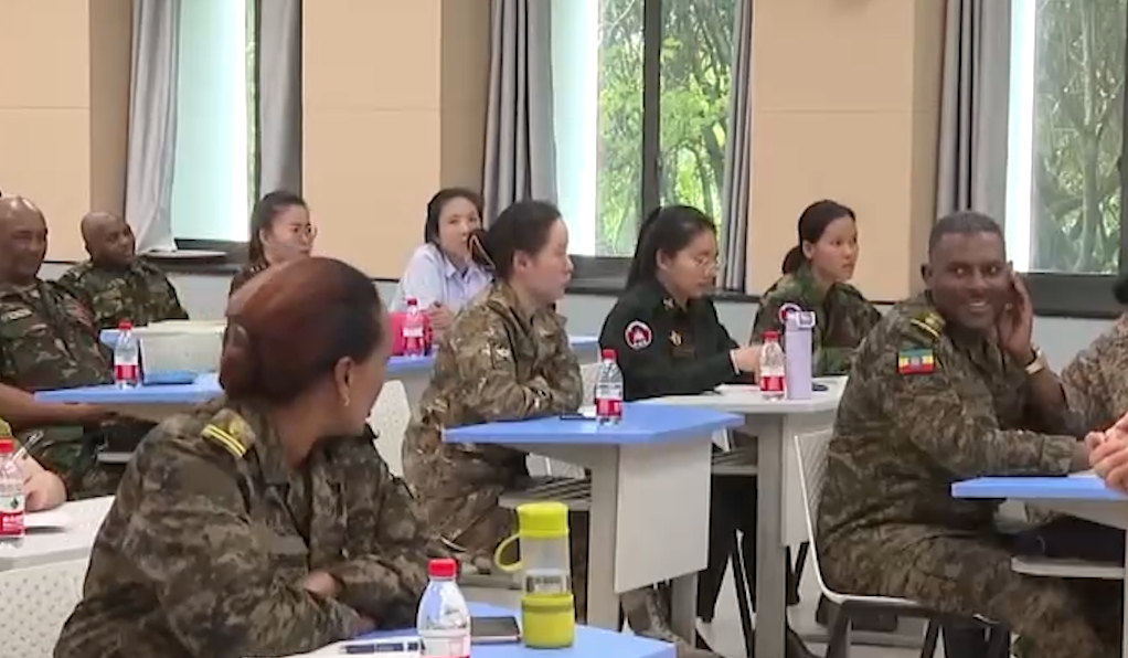 陆军军医大学,为帮助埃塞俄比亚,专门开设了转训班