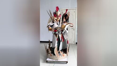 干将莫邪cos,纯手工低成本,干将fmvp限定皮肤干将cos