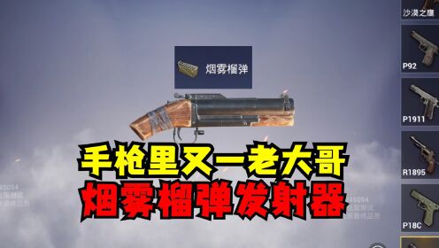 和平精英烟雾榴弹发射器