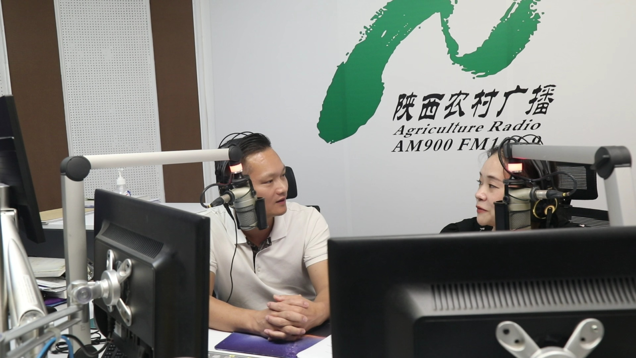 一山高创始人文贤杰做客陕西广播电视台解读"茶中香水"凤凰单丛