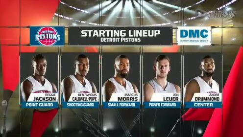 《NBA比赛集锦》国王VS活塞第1节精编 庄神空接暴扣