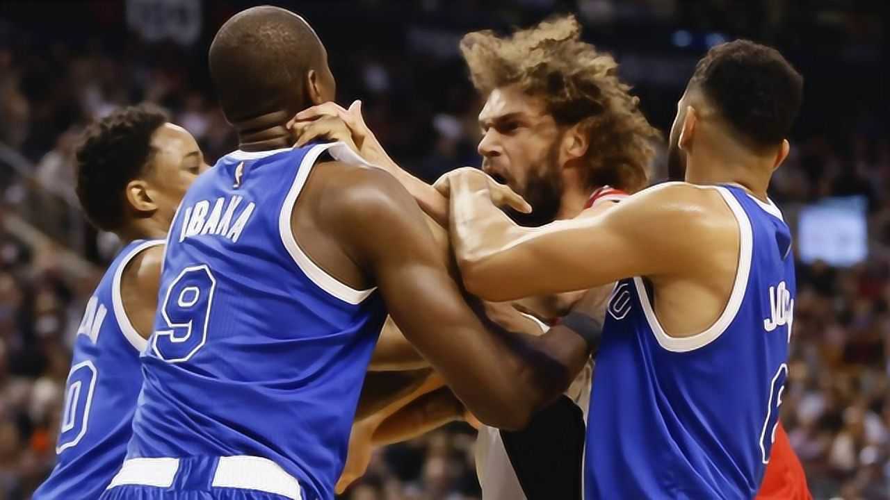 乌布雷怒怼奥利尼克小儿科?看远古nba冲突有多热血