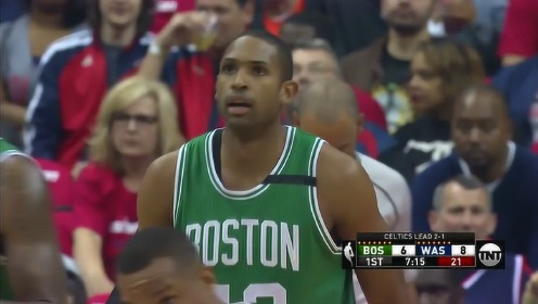 《NBA全场集锦》【扣篮】直插心脏  霍福德手榴弹直传篮下约翰逊暴扣