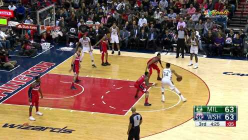 《NBA全场集锦》【得分】希腊怪物太可怕 字母哥顶飞比尔中投命中