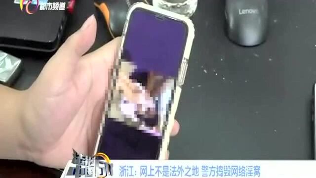 浙江:网上不是法外之地 警方捣毁网络淫窝