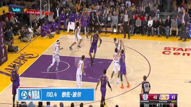 【原声】29日NBA十佳球 浓眉助飞所罗门希尔小史密斯战斧劈扣