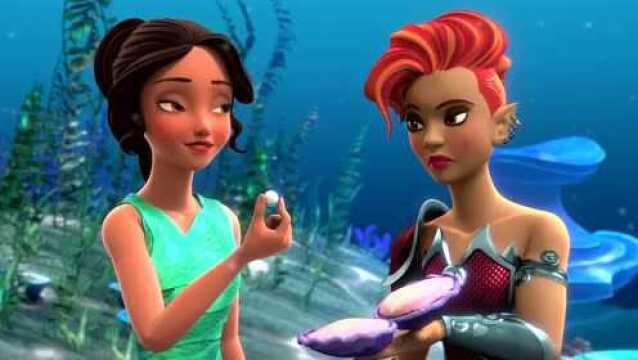 The Secret Life of Sirenas: Feeling Clammy | Elena of Avalor | Disney Junior