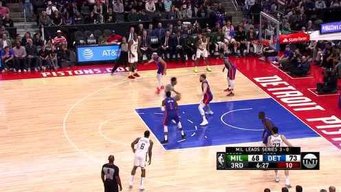 《NBA全场集锦》【得分】外挂般的存在 字母哥灵动欧洲步轻巧上篮