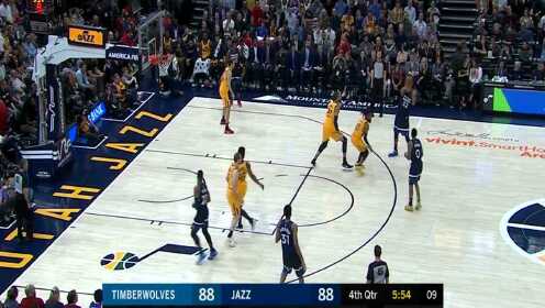 《NBA全场集锦》【球星】唐斯vs爵士集锦 爆砍29+13全场命中7记三分