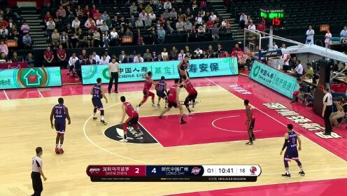 《CBA全场集锦》【得分】精妙配合步步紧逼 刘丰搏底角三分势不可挡