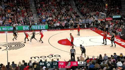 《NBA全场集锦》【得分】杀手本色！欧文迎着麦科勒姆毫不讲理的三分送上天
