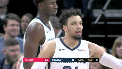 《NBA全场集锦》【得分】手感如丝般顺滑 布鲁克斯挑篮2+1强势打进