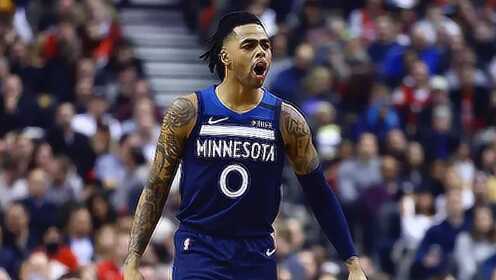 《NBA全场集锦》【球星】拉塞尔vs猛龙集锦 森林狼首秀12中7砍22+5精准轰炸