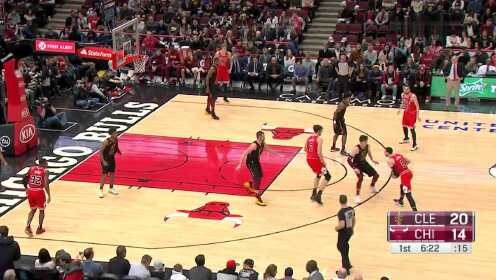 《NBA全场集锦》白马银枪纵横沙场 拉文脚踩莲花突破反篮撕裂防线