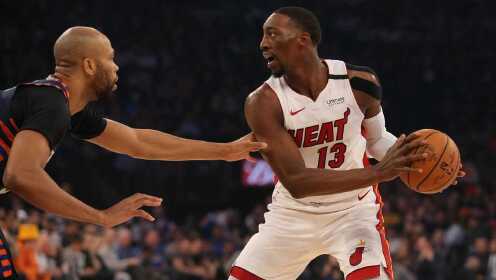 《NBA全场集锦》此球虽进为时已晚 阿德巴约高难度三分入网无奈时间已到