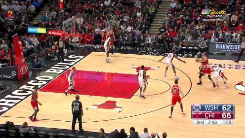 《NBA全场集锦》【原声】奇才106-115公牛 拉文独砍30+7+7公牛7人上双胜奇才