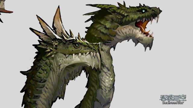 动漫弹弹乐  吞噬星空设计稿预告:九头蛇龙