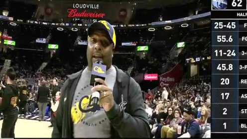 《NBA全场回放》【原声回放】森林狼vs骑士第3节 维金斯撤步跳投稳稳命中