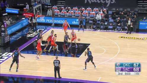 《NBA全场集锦》【纯享】雷霆vs国王精华回放 哈克莱斯隔扣国王主场逆转