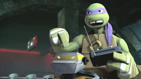 忍者龟第1季：米开朗基罗的战斗机器人