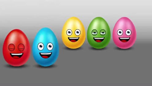 早教知识乐园：你看这几个蛋是啥颜色啊