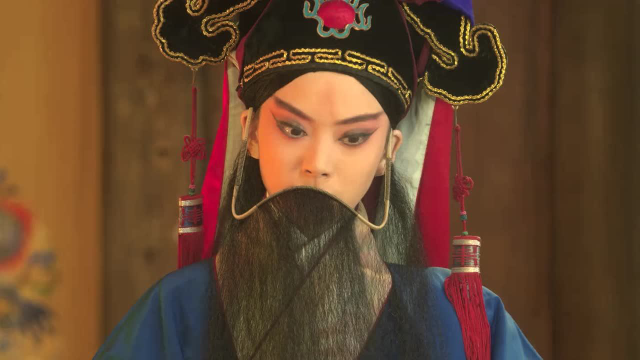 陈雨锶京剧造型初亮相,女老生好俊!