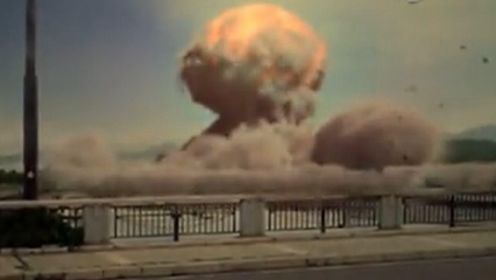 广岛核弹爆炸全过程！