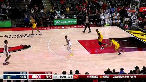 《NBA全场集锦》变向挑篮技惊四座 巴特勒马踏联营突破建功