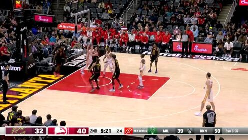 《NBA全场集锦》真是怎么打怎么有 赖特急停抛投轻松打进
