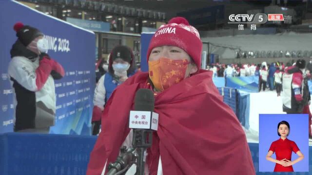 手语冬奥丨这一刻蚌埠住了!徐梦桃:感谢祖国感谢团队感谢母校沈阳体育学院