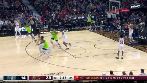 《NBA骑士》塞翁失马焉知非福 麦克丹尼尔斯底角三分球进哨响