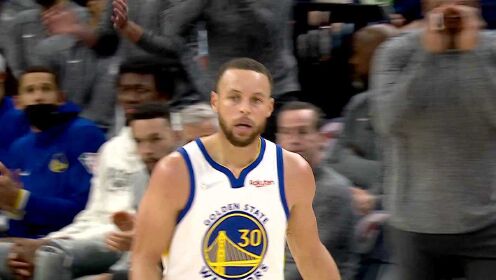 《NBA全场集锦》【球星】库里34分末节却折返跑 取代唐斯成空砍群群主