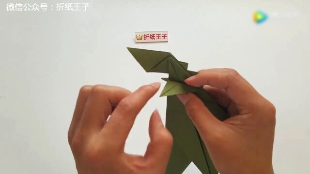 折纸王子教你哥斯拉4西川诚司折纸教程