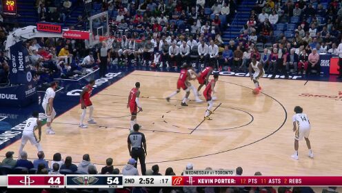 《NBA全场集锦》【纯享】火箭vs鹈鹕精华回放 锡安26+6拒绝逆转