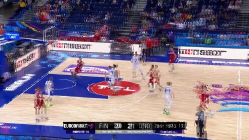 《FIBA》平地一声雷！马特科维奇神兵天降空接背扣