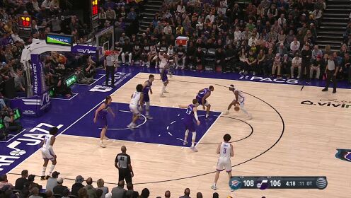 《NBA全场集锦》【纯享】雷霆vs爵士精华回放 爵士加时逆转险胜雷霆