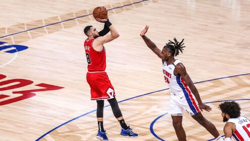 《NBA全场集锦》【球星】拉文vs活塞集锦 延续火热状态 砍下全场最高30+